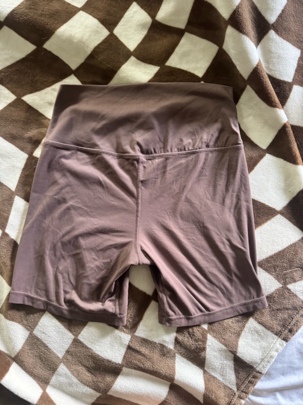High-Rise Women’s Bike Shorts in Taupe
